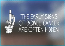 Early signs of bowel cancer are often hidden 