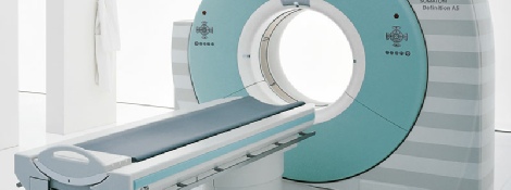 Latest generation CT scanner for rapid diagnosis and treatment of bowel problems